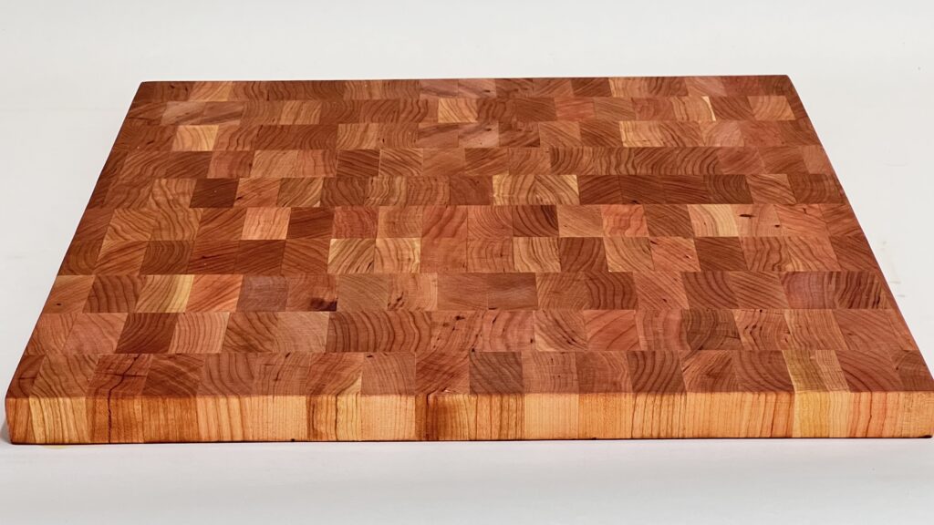 Cherry End Grain 1" Thick Butcher Block Countertop Wisconsin